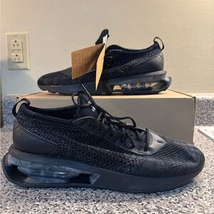 Nike Air Max Flyknit Racer Men's Performance Running Shoe 10.5 Black FD2764-001